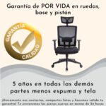 Silla Ergonómica Caselli C Negra - Imagen 14