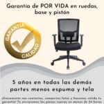 Silla Ergonómica Caselli C Negra - Imagen 22